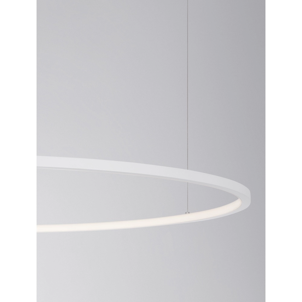 Runde Pendelleuchte Tarquin weiß Ø 100cm Lyora 5212017438331