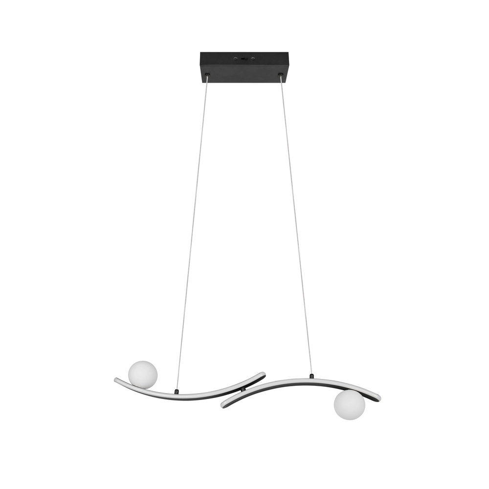 Design-Pendellampe Napoli Schwarz Trio 4017807683462