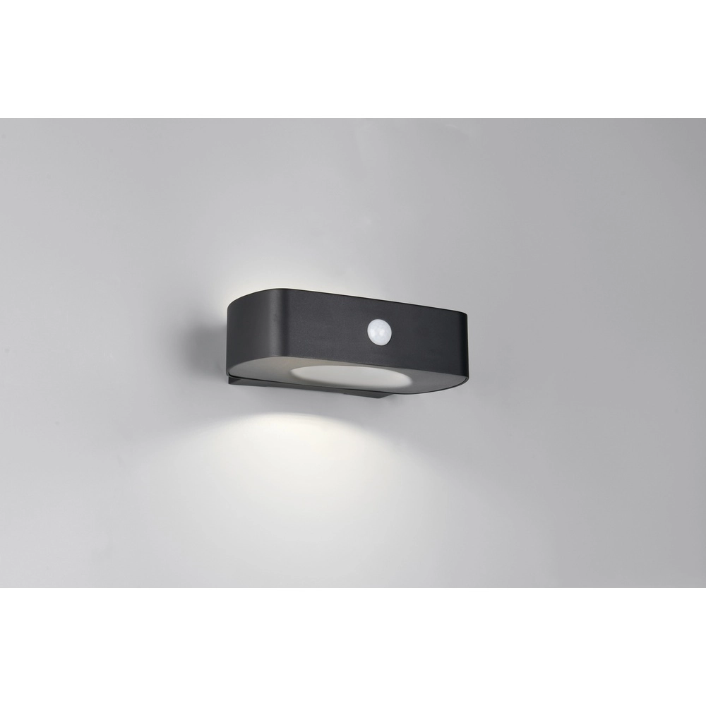 Solar-Wandleuchte Bilbao Schwarzer Hybrid Trio 4017807648058
