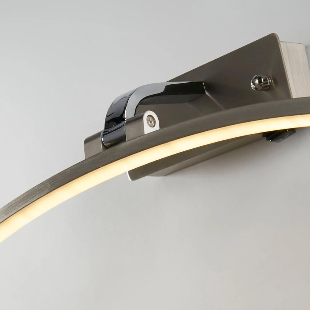 Bilderlampe Santorini 40cm Silber Searchlight 5053423255033