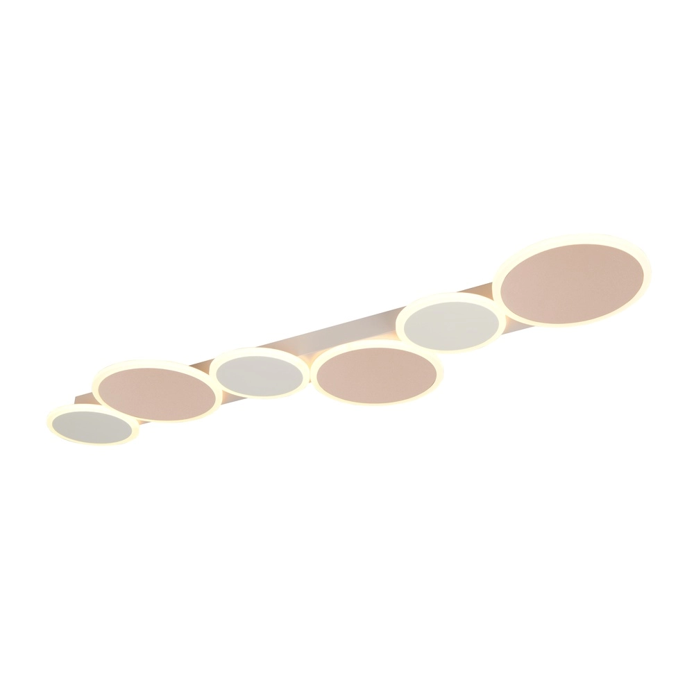Deckenlampe Ovela Mocha Brown Trio 4017807685015