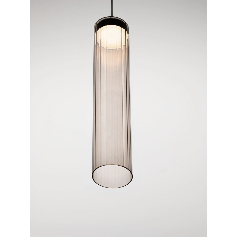 Design-Pendellampe Brielle Anthrazit mit Mokka-Glas Lyora 5212017495419