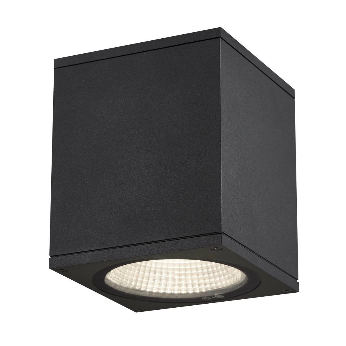 Wandleuchte Enola Square M Daunen Anthrazit SLV 4024163235785