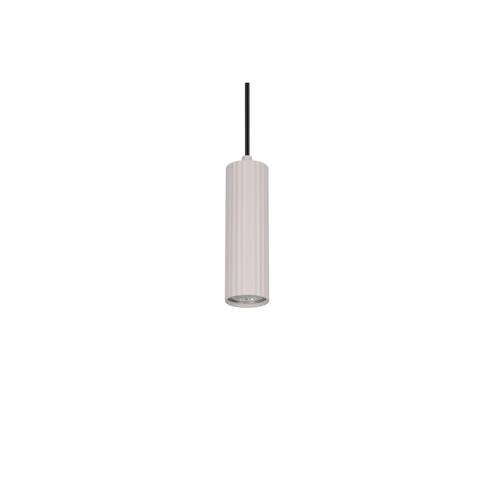 Design-Pendelleuchte Soka Ø 9cm grau Trio 4017807658491