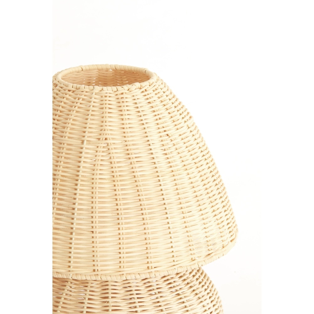 Rattan-Tischlampe Mavon Ø 27,5 cm – natürliches Rattan Light & Living 8717807820527