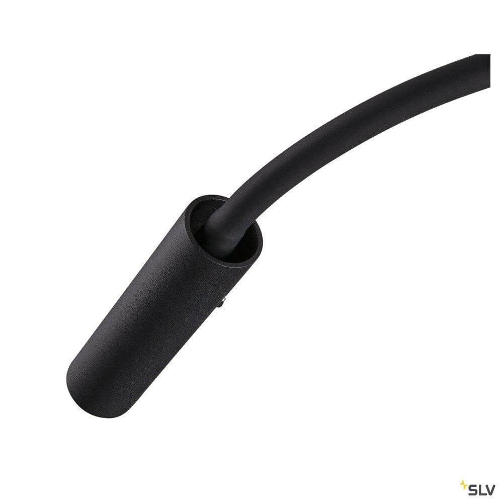 Flexible Nachttischlampe Karpo Goose Schwarz SLV 4024163262354