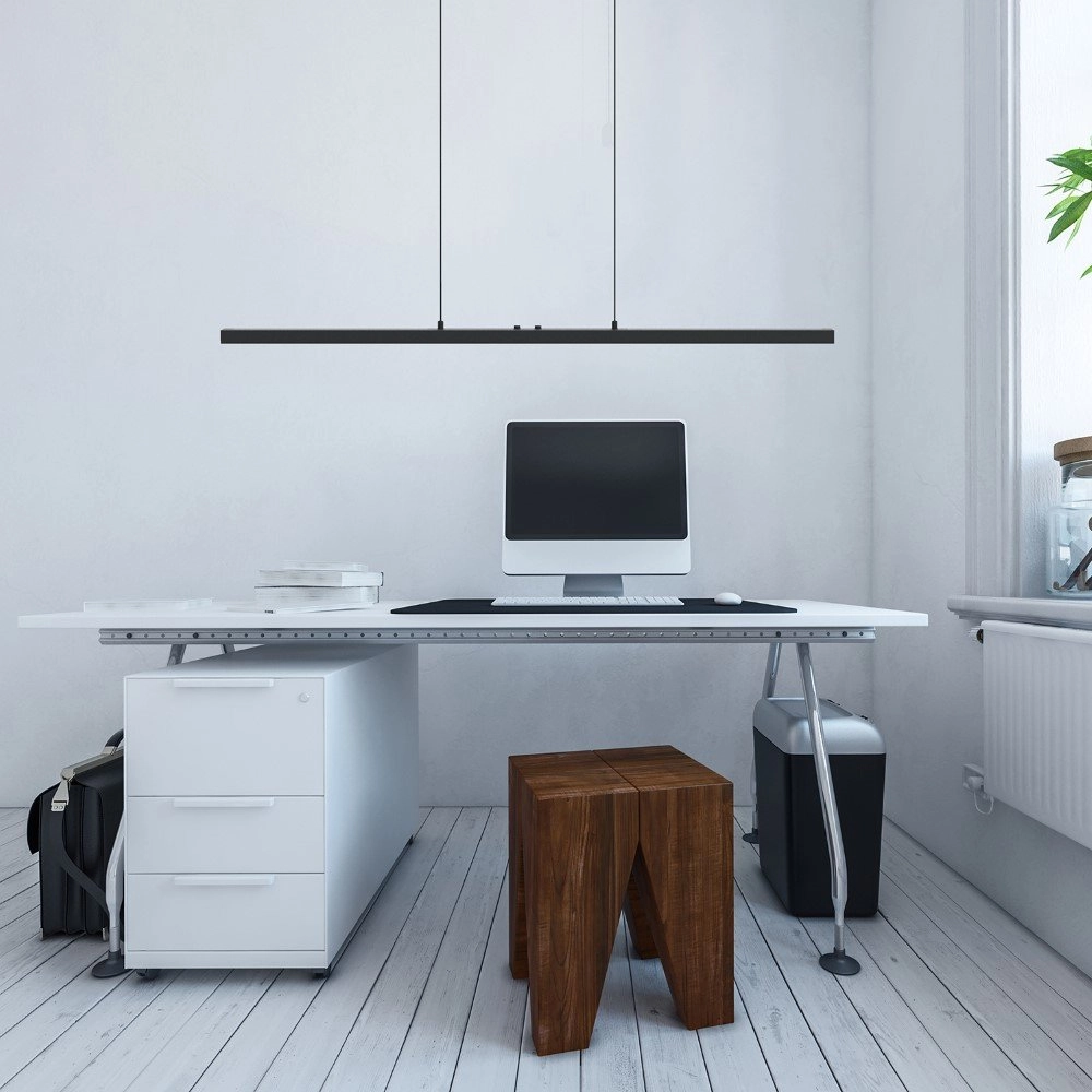 LED Hängelampe Zelena Motion Einstellbare 80 cm schwarz Steinhauer 8712746122770