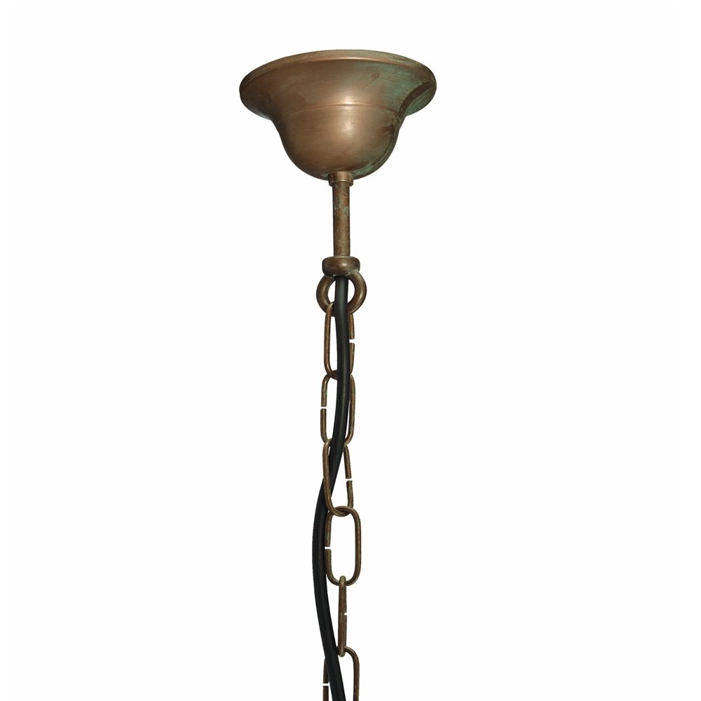 Veranda-Hängelampe Maritiem 28 cm Bronenbruin Franssen 8021035005015