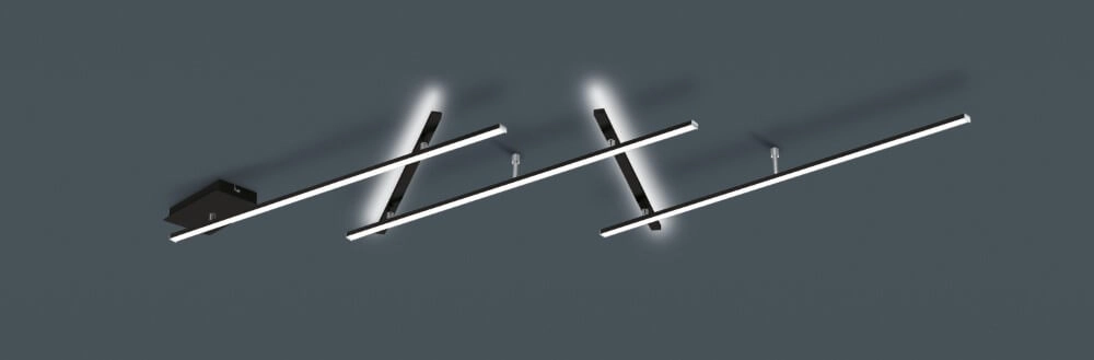 Deckenleuchte Indira Schwarz Trio 4017807575118