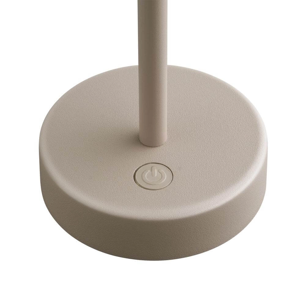 Wiederaufladbare Tischleuchte Ellen sandbraun Nordlux 5704924017490