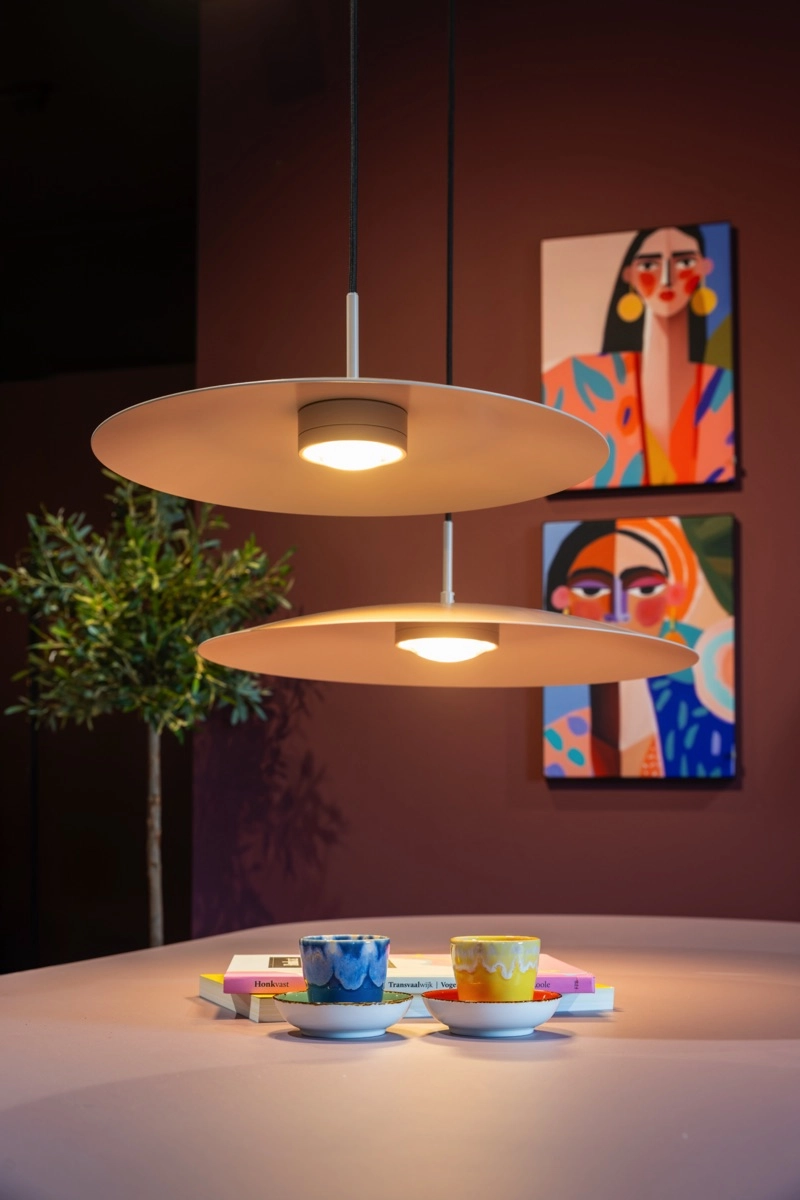 Elegante Pendellampe Sanne Ø 40cm – Sand ETH 8720195311010