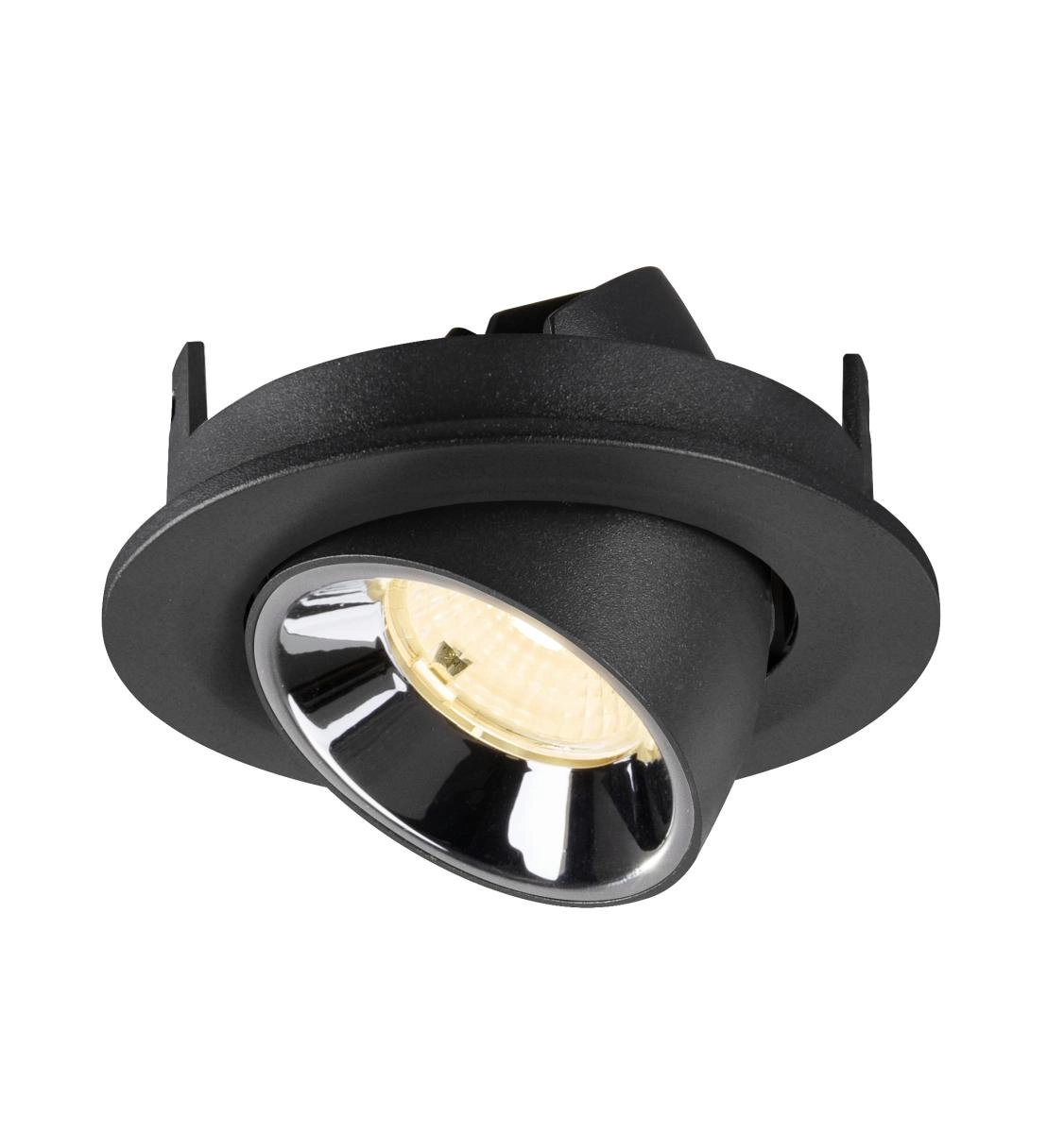 Einbau-Strahler Numinos Gimble S Schwarz/Chrom 3000K - 55gr SLV 4024163313490