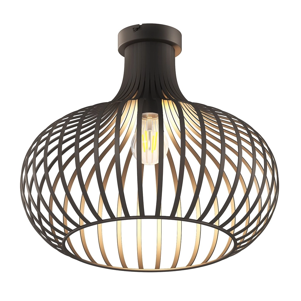 Deckenlampe Mateo Rostbraun