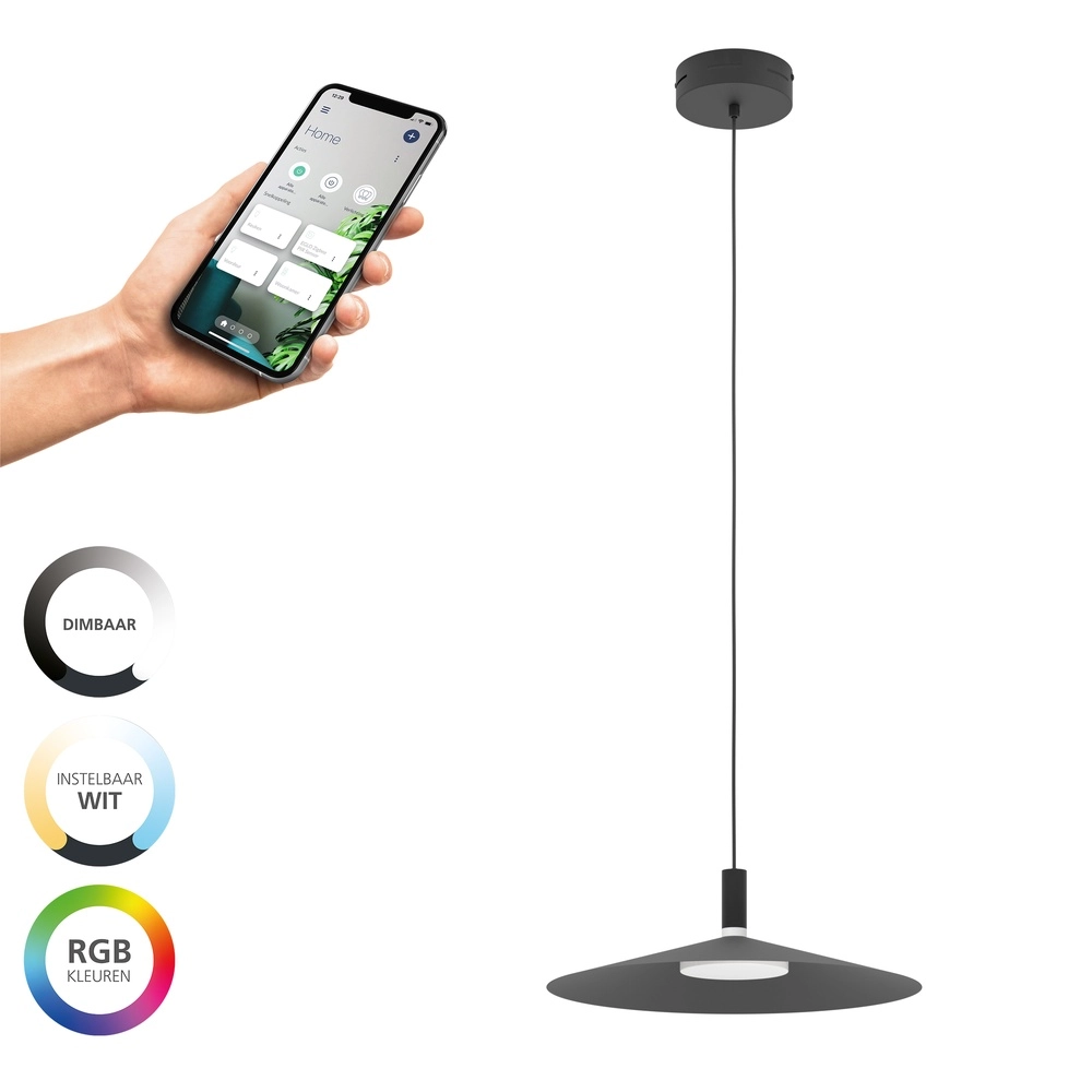 Design-Pendelleuchte Conomavilla-Z Smart Schwarz
