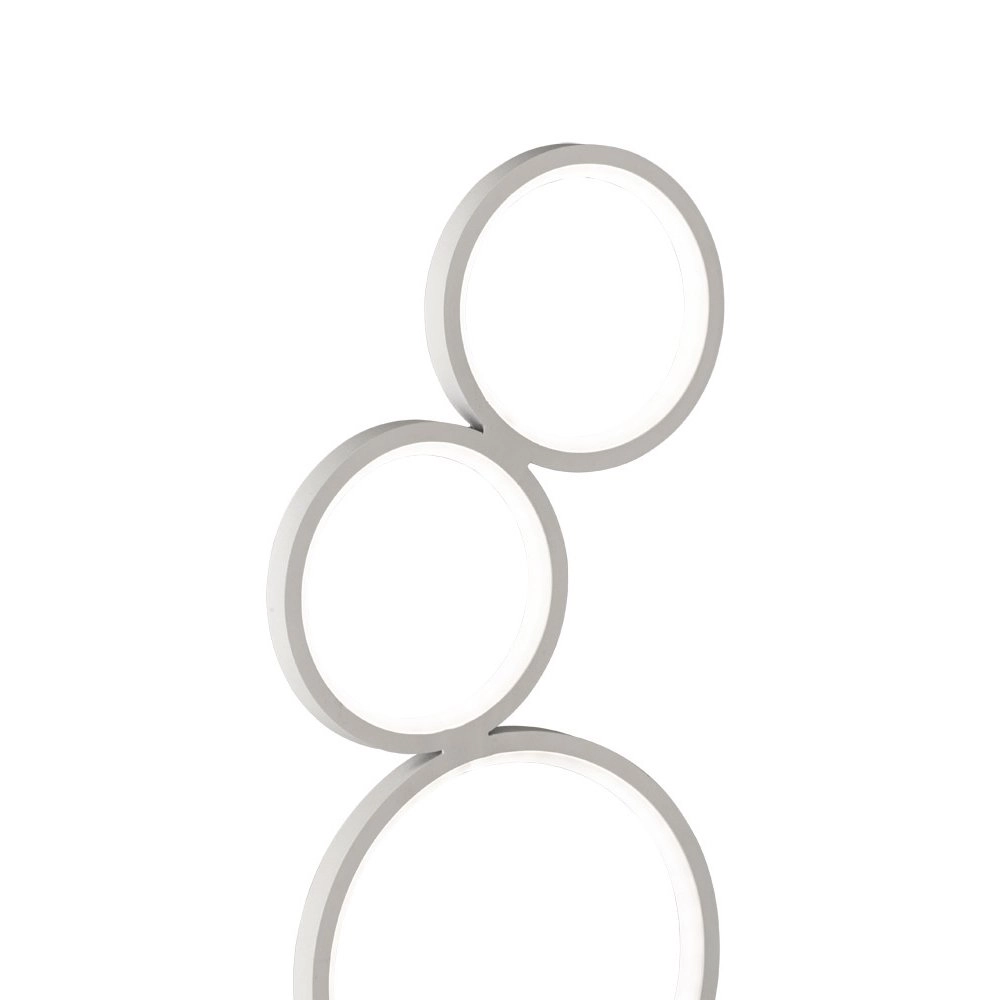 Tischlampe Rondo weiß Trio 4017807423792