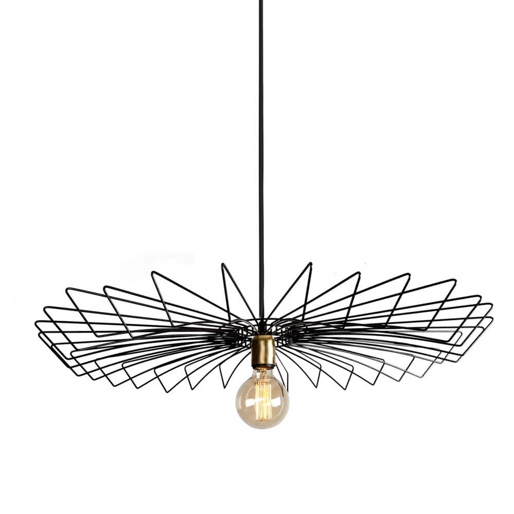 Große Drahtlampe Umbrella Ø 78cm Lyora 5903139887397