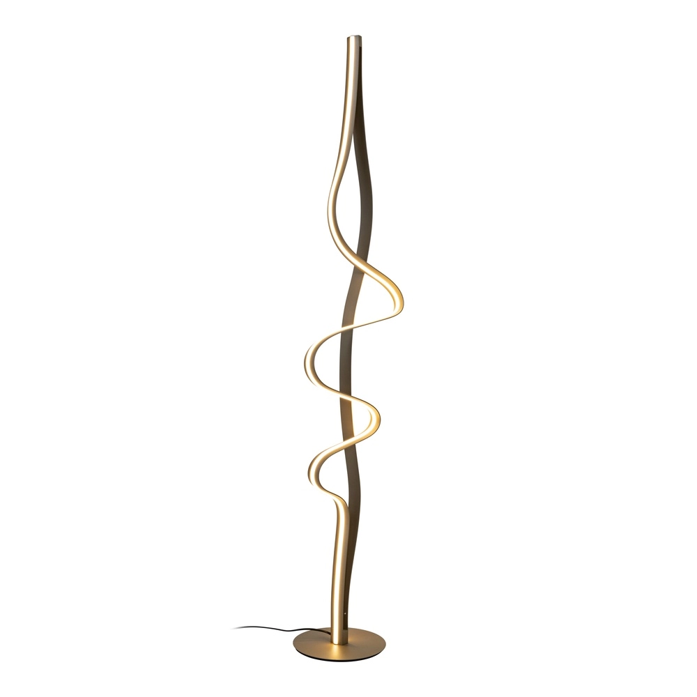 Stehlampe Lambada Entwurf Chamapgne Premium by Lucide 5411212520937