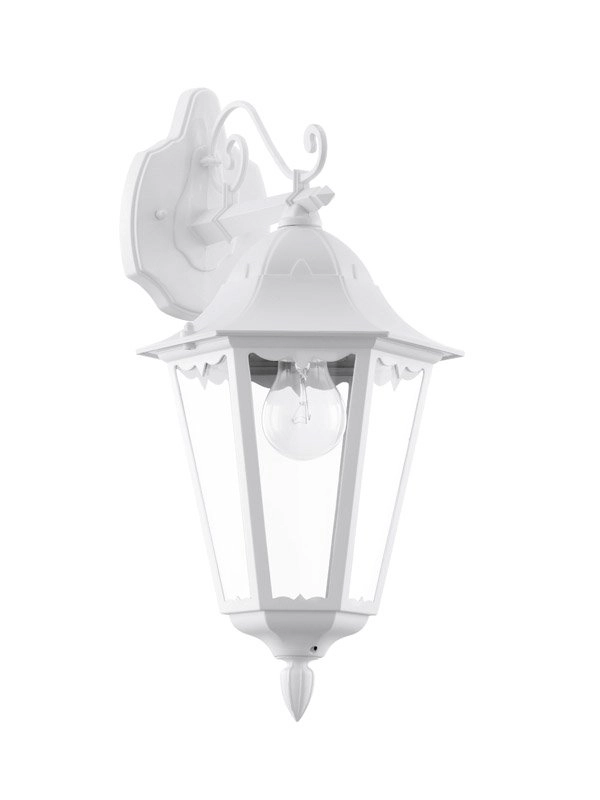 Außenlampe Navedo weiß hängen