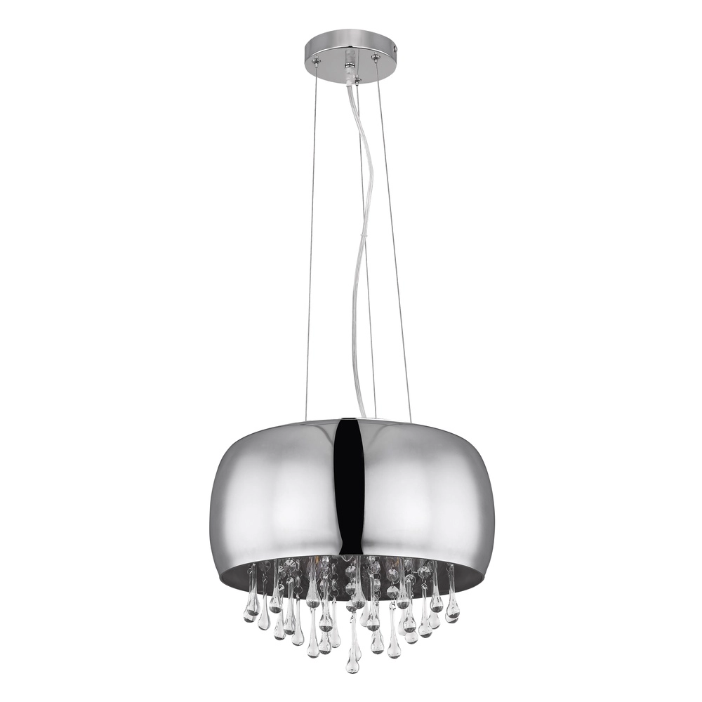 Pendellampe Kalla Ø 35cm Chrom Globo 9007371385706