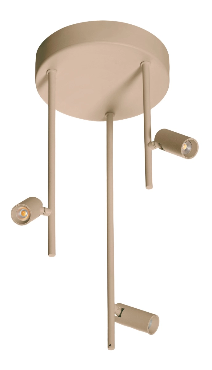 3-Licht Deckenlampe Minora LED – Sand