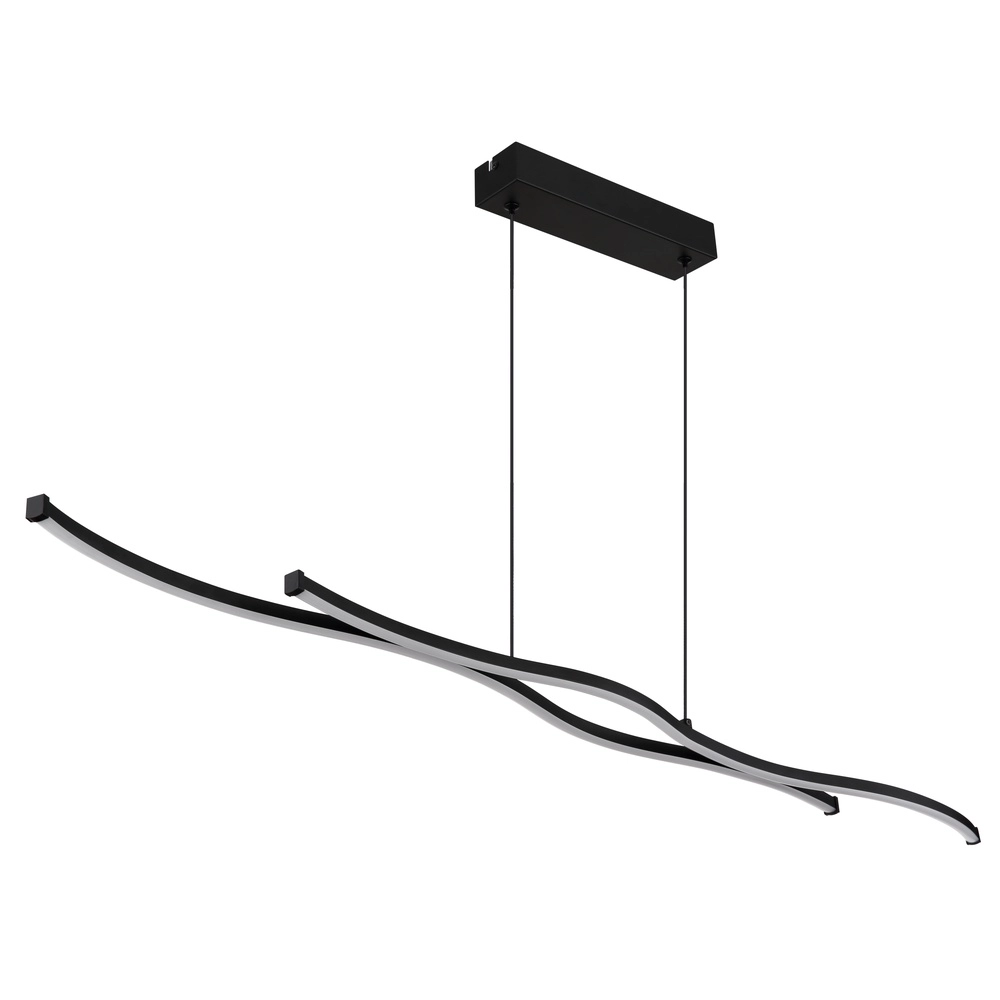 Moderne Pendellampe Boyd Schwarz Globo 9007371475117