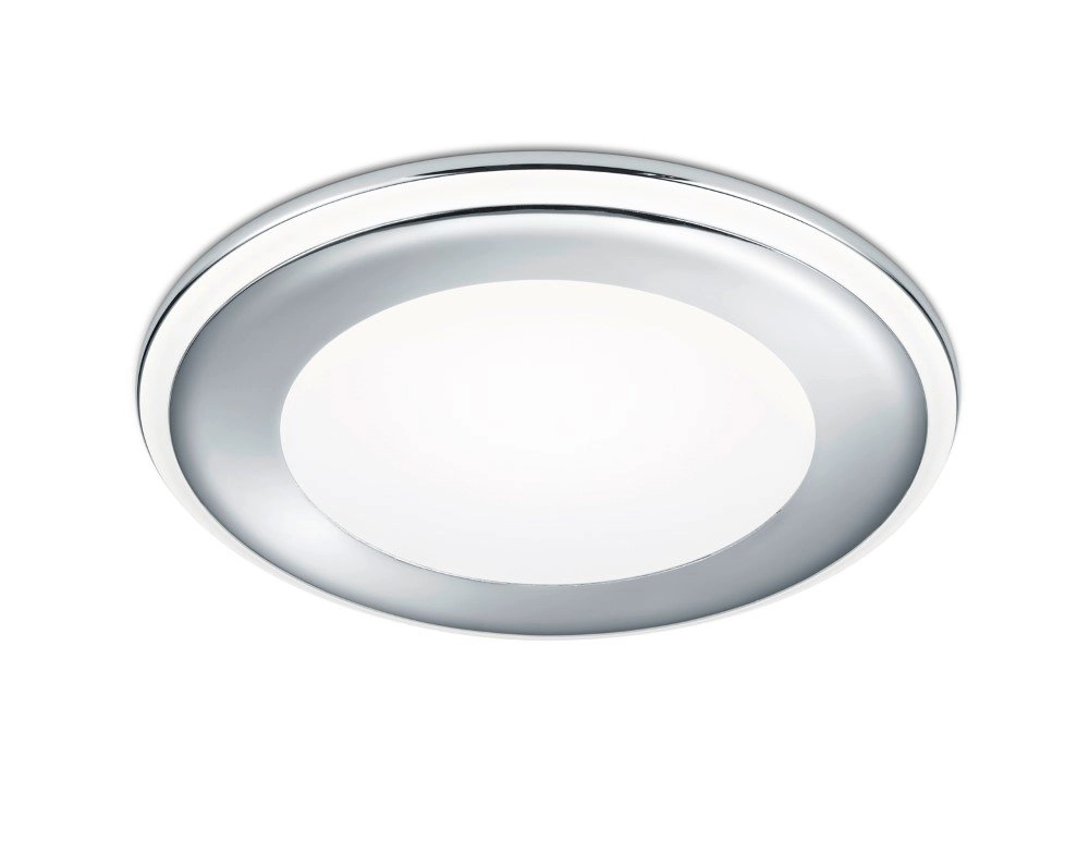 LED-Einbauleuchte Aura 14.8cm grau