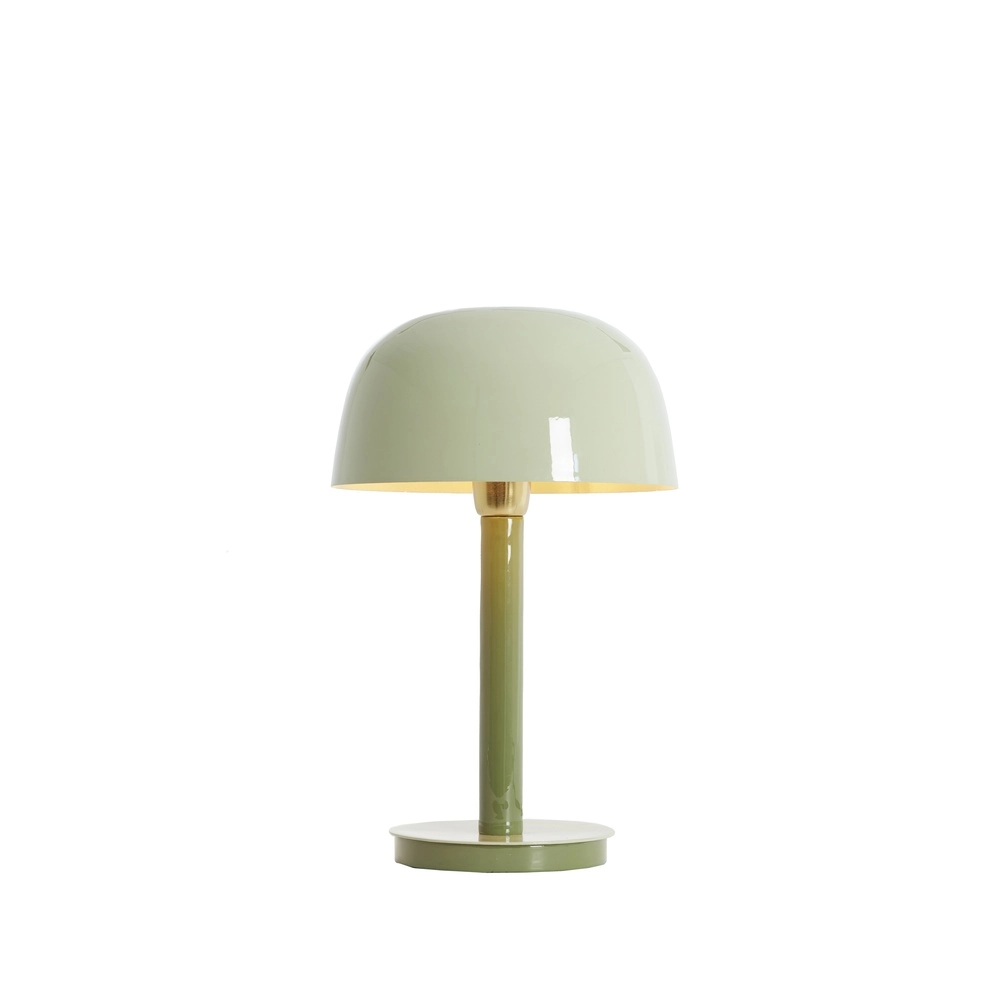 Schreibtischlampe Marivet Glanzgrün – Ø 25 cm Light & Living 8717807816216