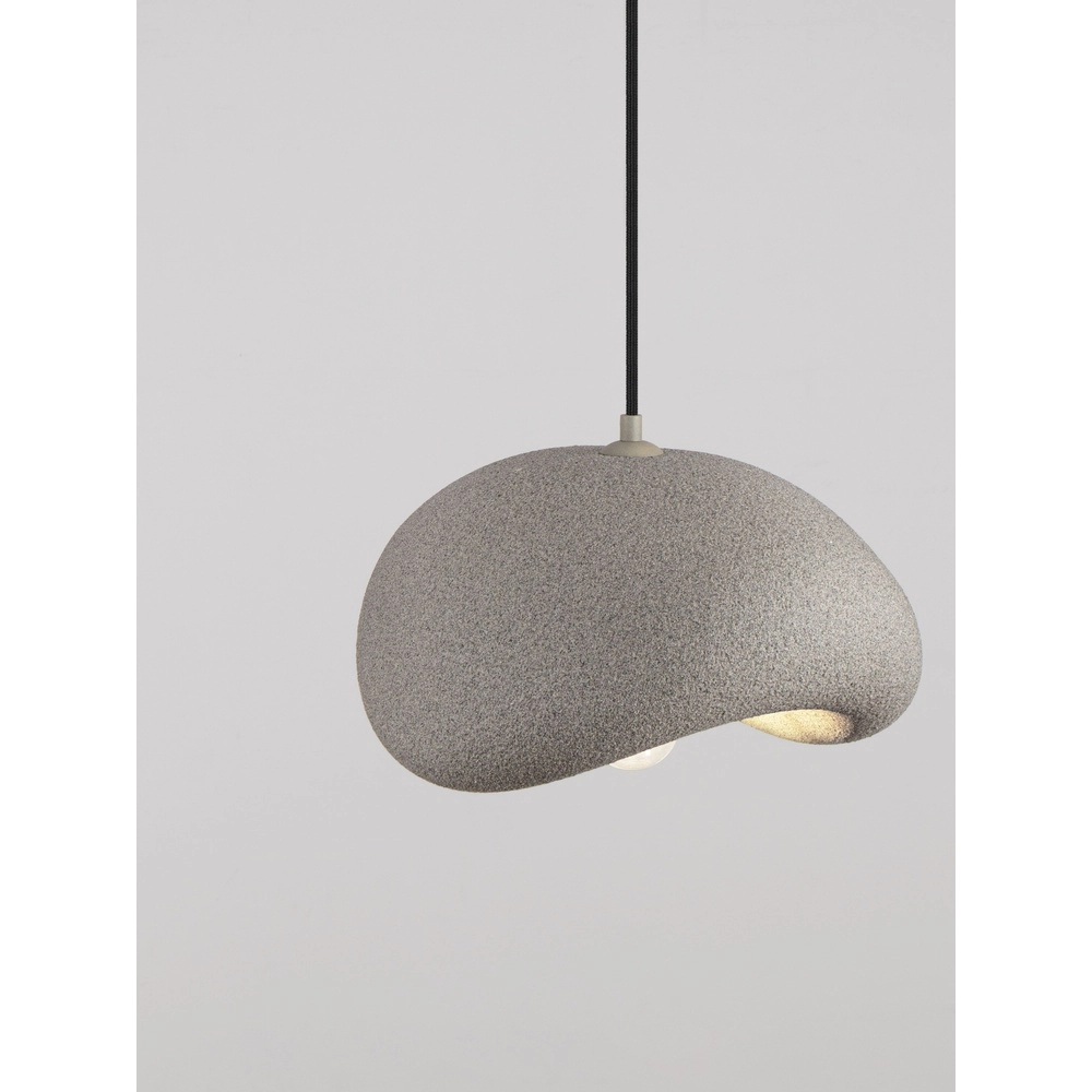 Moderne Pendellampe Bambel Grau Lyora 5212017495778