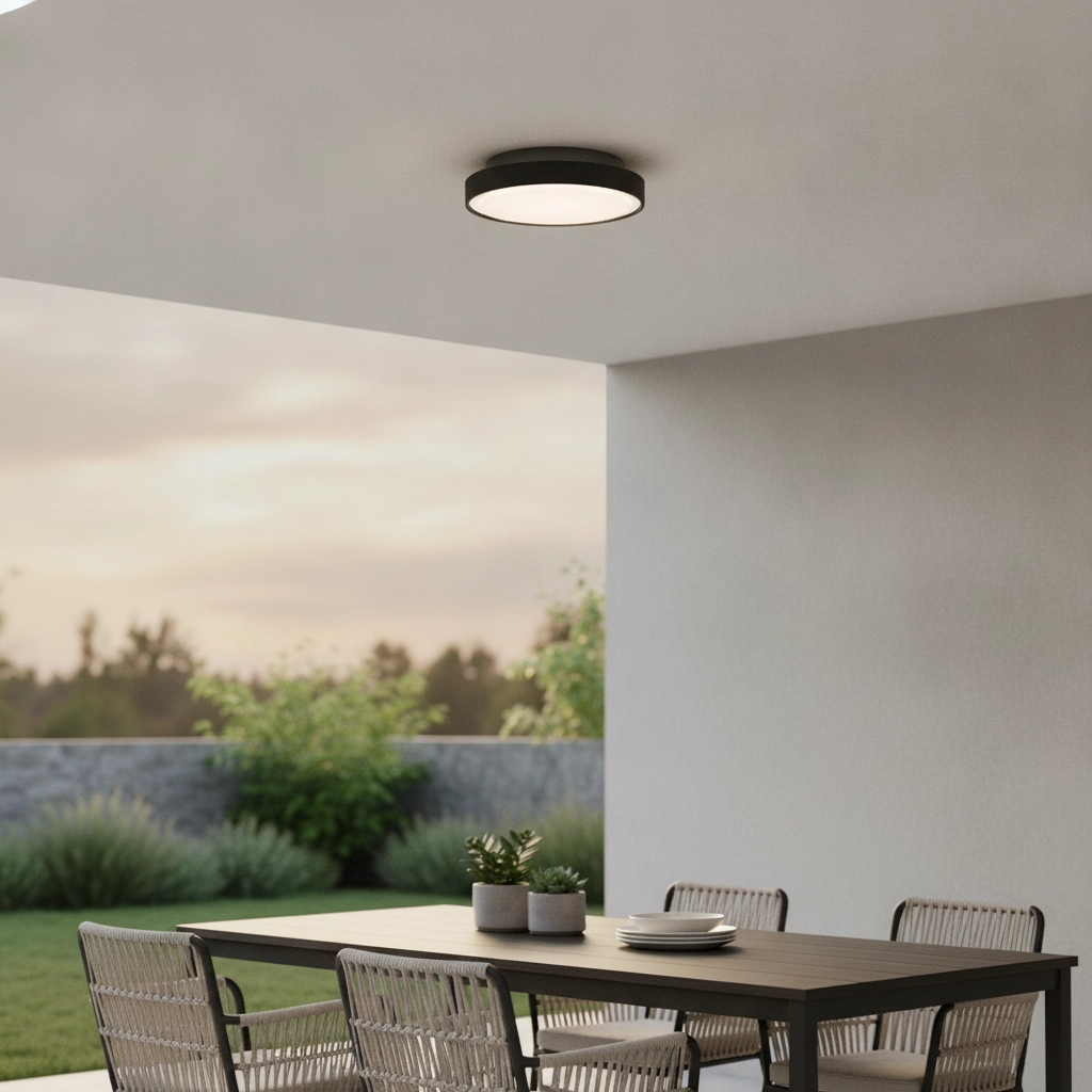 Deckenlampe Sky Ø 30cm schwarz