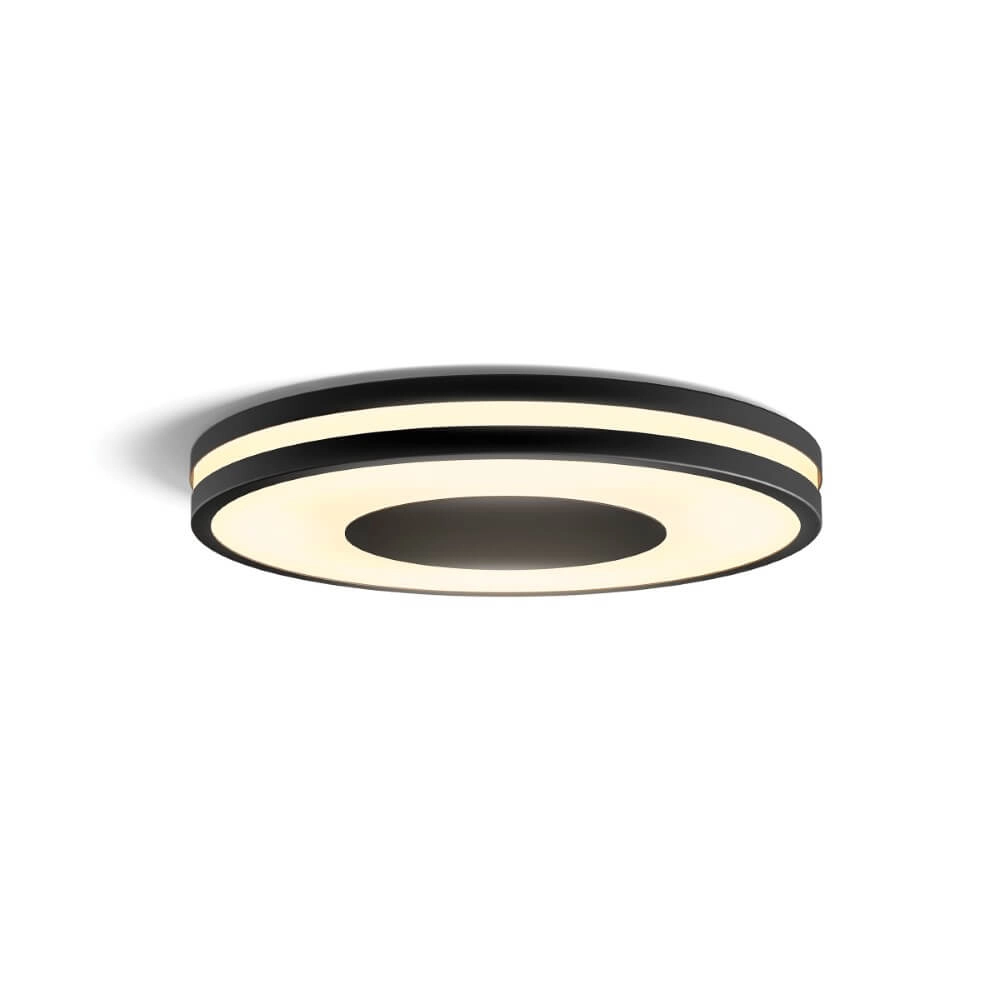 Deckenleuchte Hue Being - White Ambiance Ø 34,8cm schwarz Philips 8719514341135