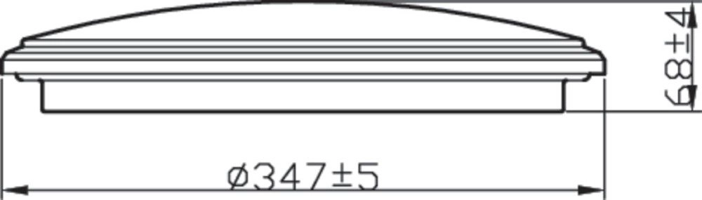 Ø 33,4 cm Deckenleuchte Spray Philips 8718699777333
