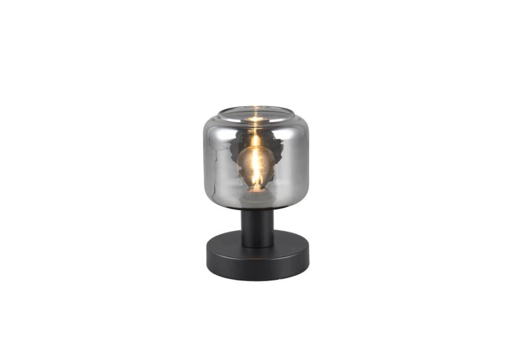 Tischlampe aus Rauchglas Mataro Trio 4017807628036