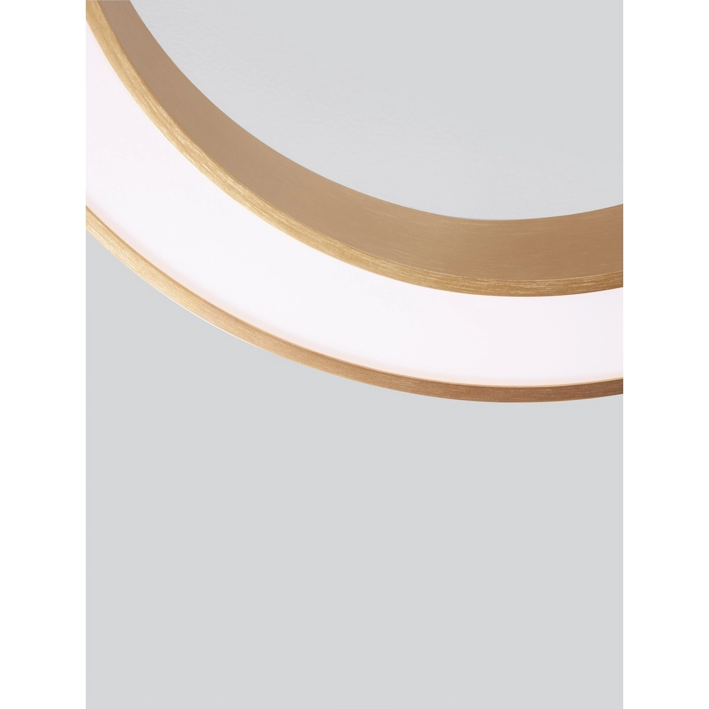 Deckenlampe Morbido gold Ø 60cm Lyora 5212017438591