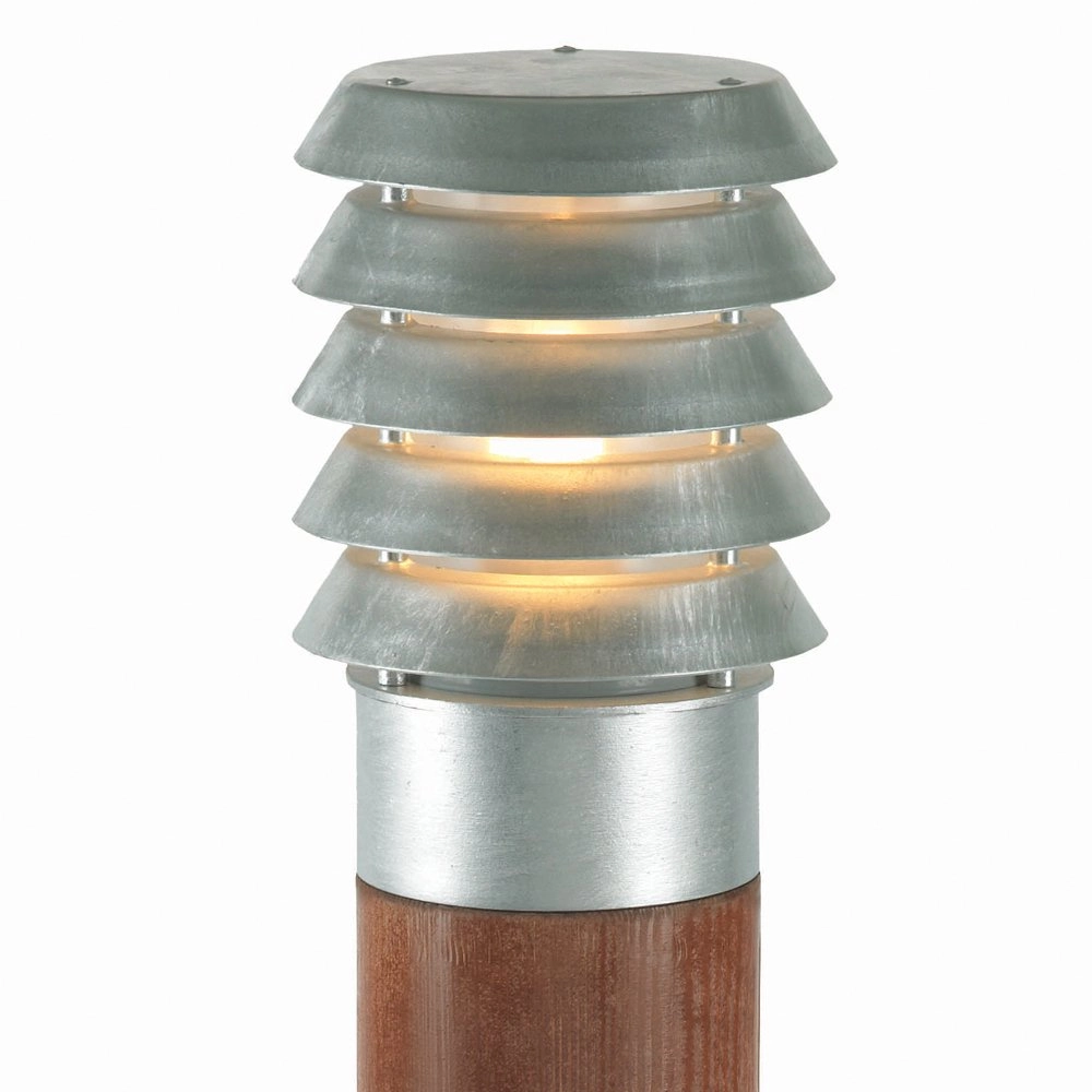 Terrassenlampe aus Zink Selhalm Mit holz 85 cm Franssen 7042891440636