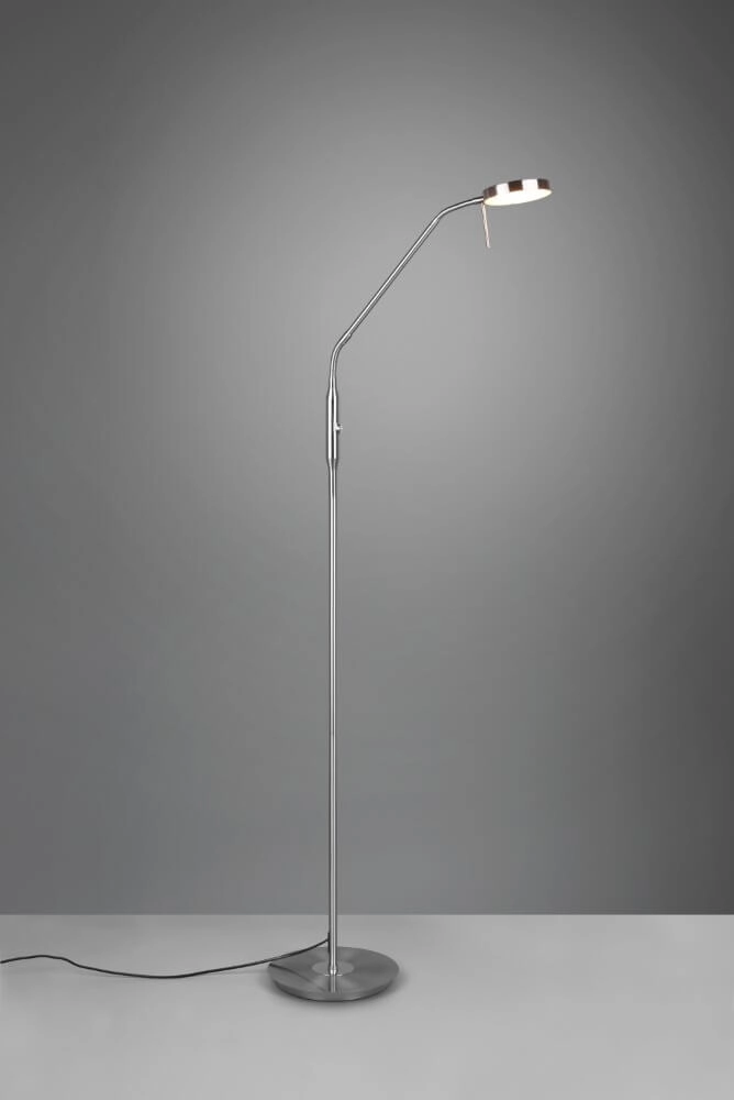 Stehlampe Monza 145 cm Edelstahl Trio 4017807505825