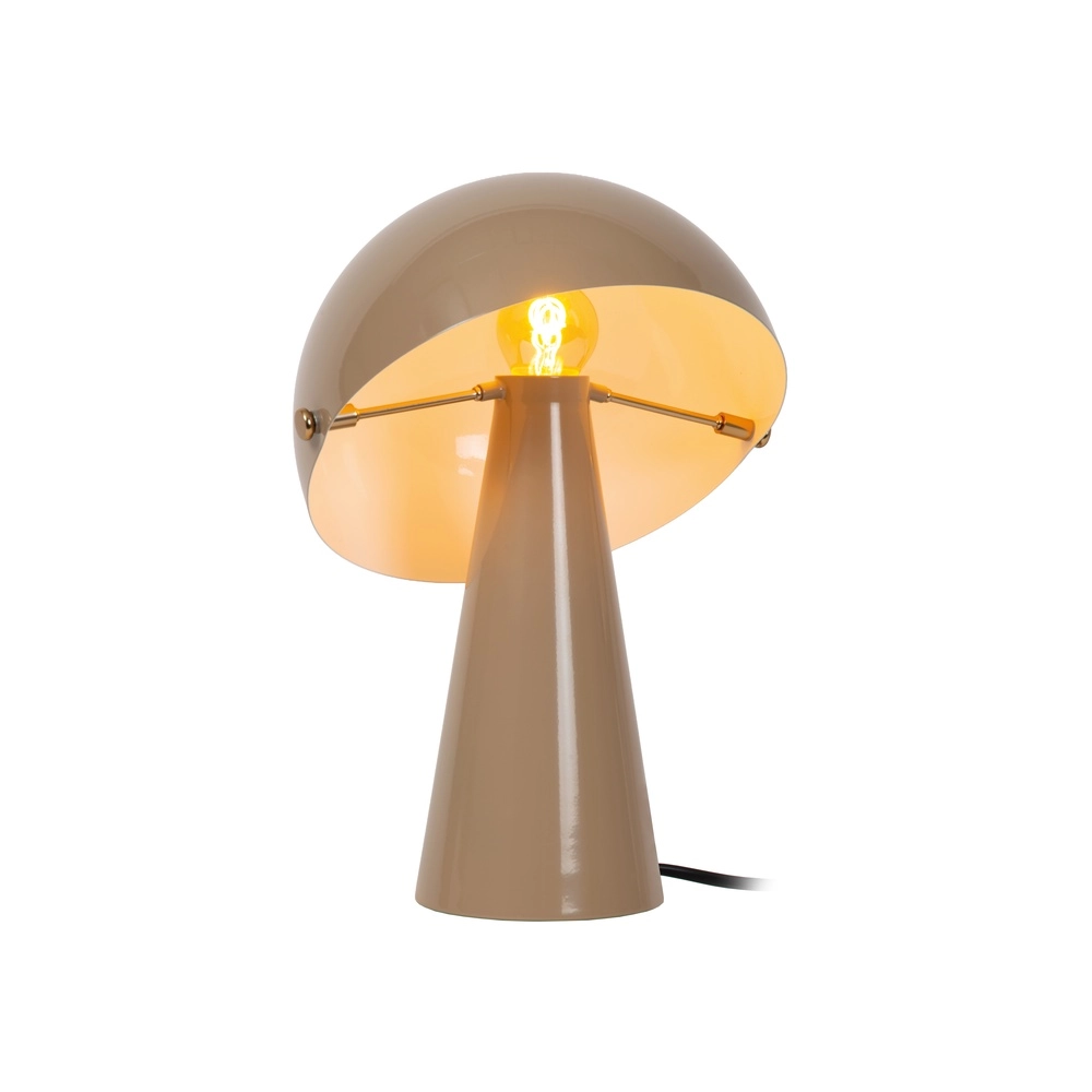 Tischlampe Barone taupe Ø 23 cm