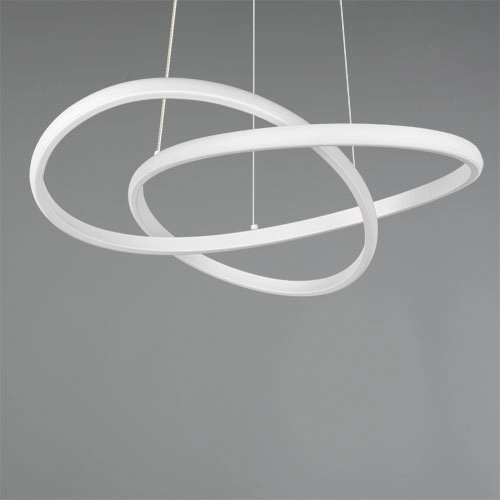 Design-Pendellampe Mansa Weiß Trio 4017807682151