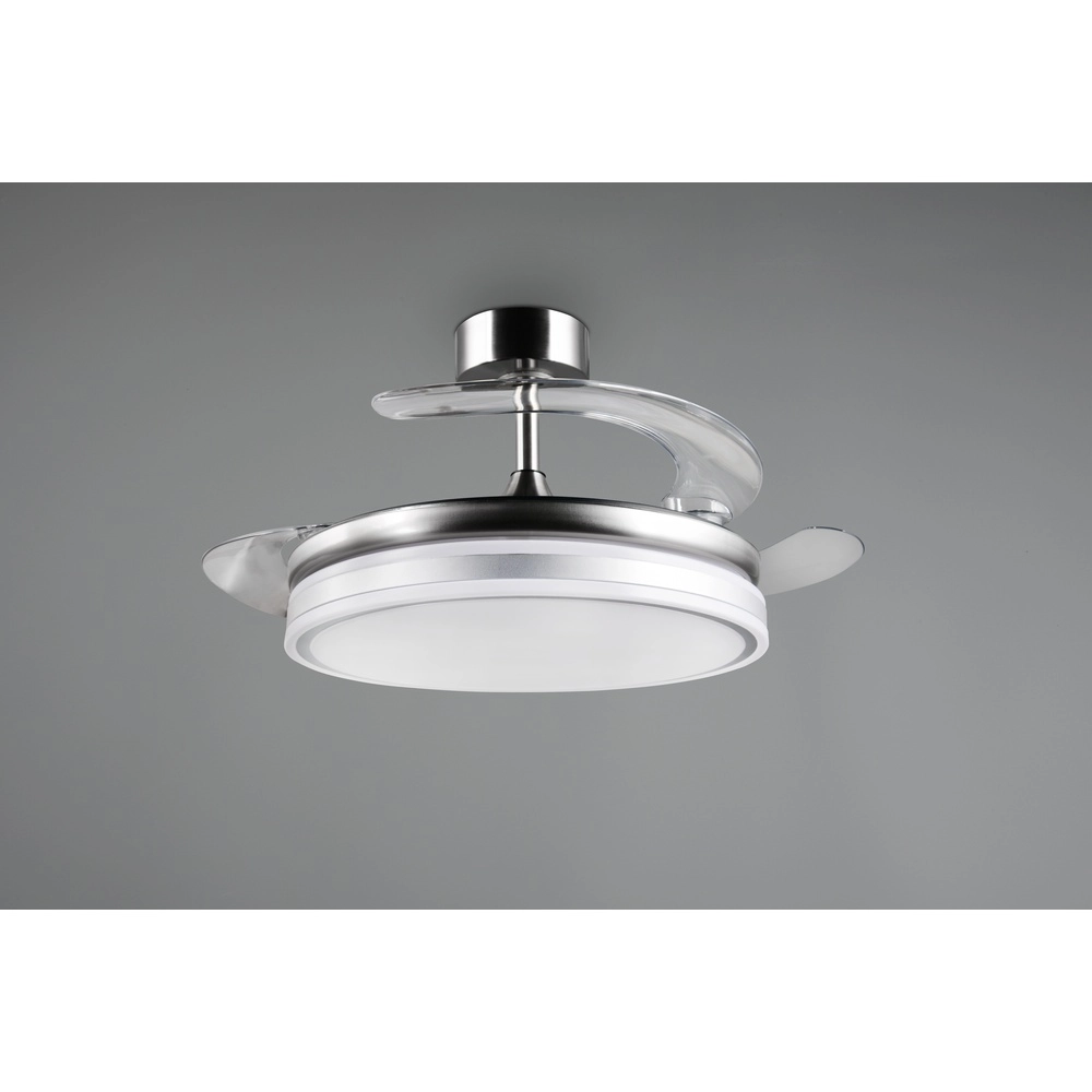 Fan Volda Nickel Ø 106 cm Trio 4017807689075