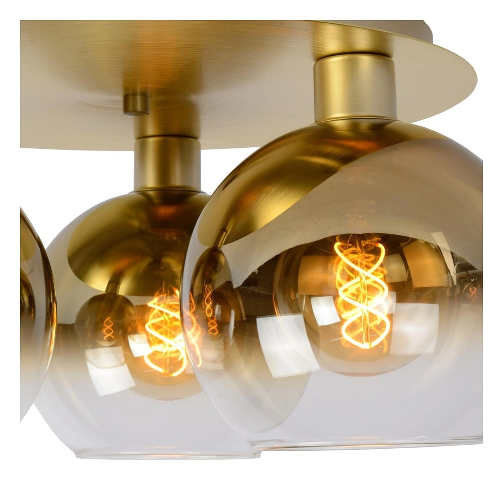 Deckenlampe Marius 3-Licht Gold Lucide 5411212740991
