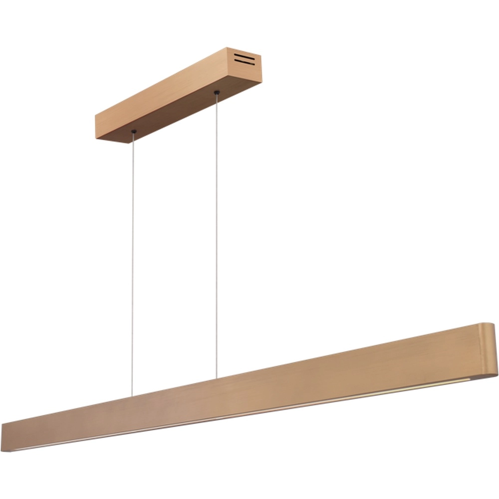 Design-Pendelleuchte Atina 130cm Kupferbronze