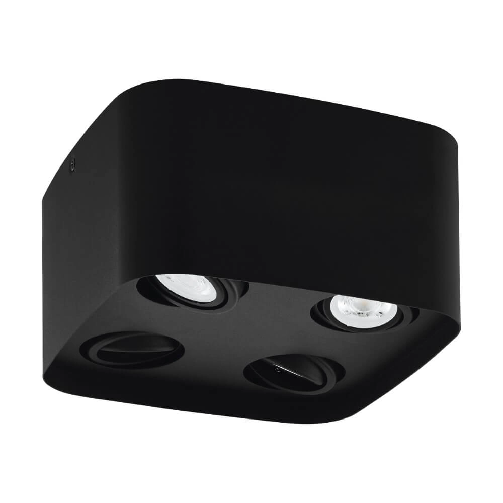 Aufbaustrahler Zigbee Caminales-Z 4-Licht-Schwarz Eglo 9002759996758