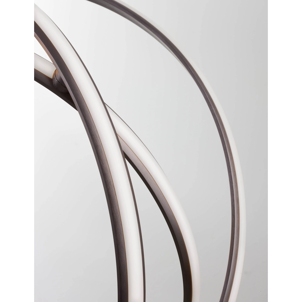 Pendelleuchte Pertone S Ø 70cm schwarz mit lila Glanz Lyora 5212017419705