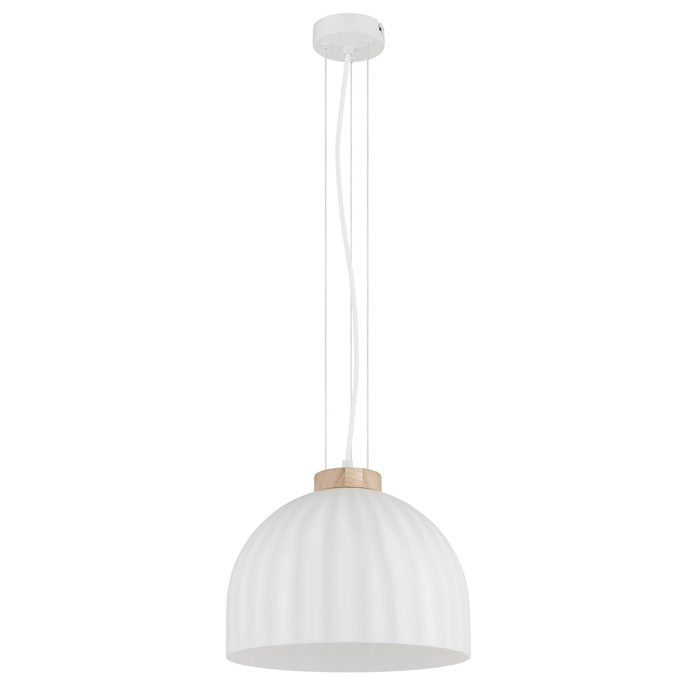 Pendellampe Swanson weiße Ø 30cm Globo 9007371589999