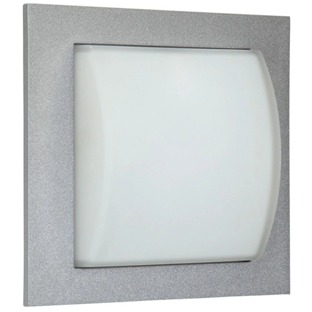Außenlampe Square 27 cm - grau