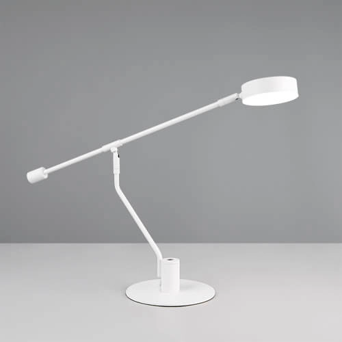LED-Schreibtischlampe Manduro Weiß Trio 4017807616002