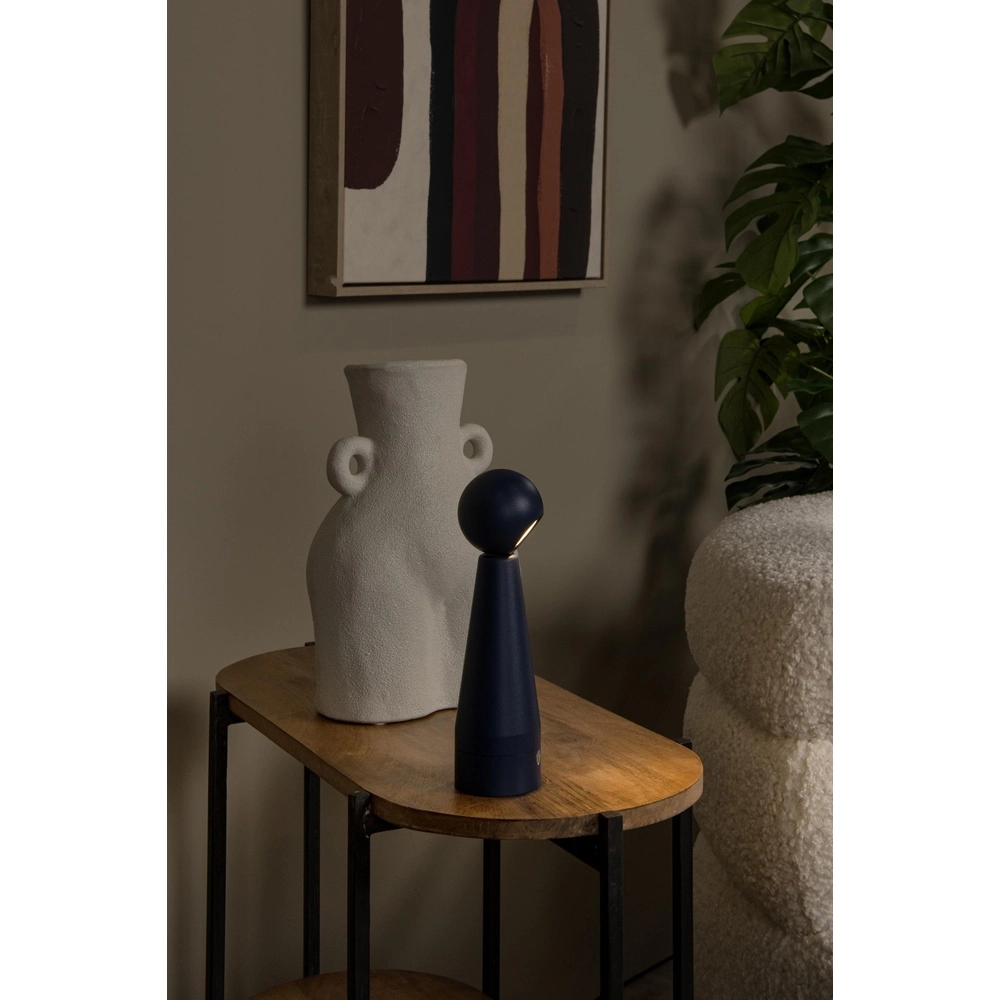 Wiederaufladbare Tischlampe Ipsos Blau Lucide 5411212333971