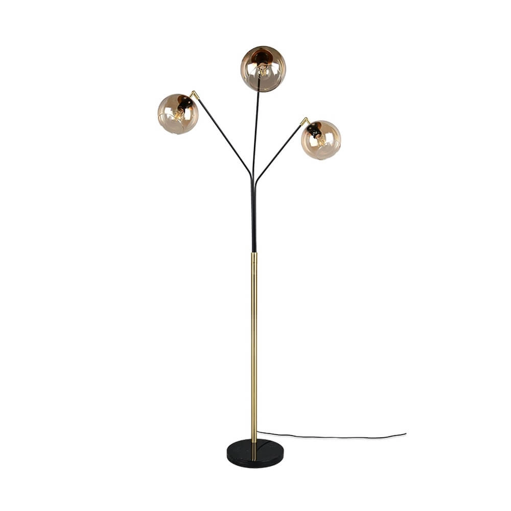 Design-Stehleuchte Paxton schwarz Trio 4017807641233