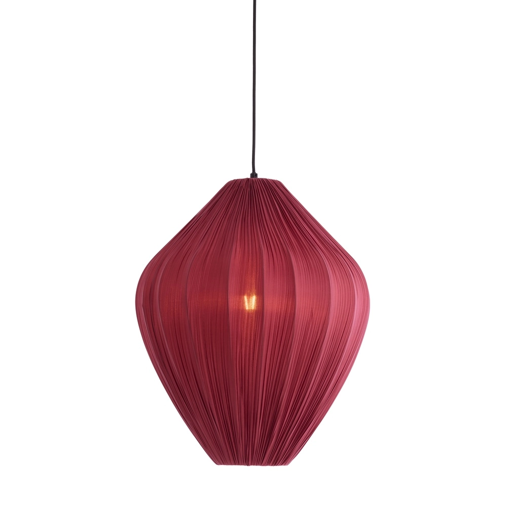 Pendellampe Verita Ø 47cm – Burgunderrot Light & Living 8717807832087