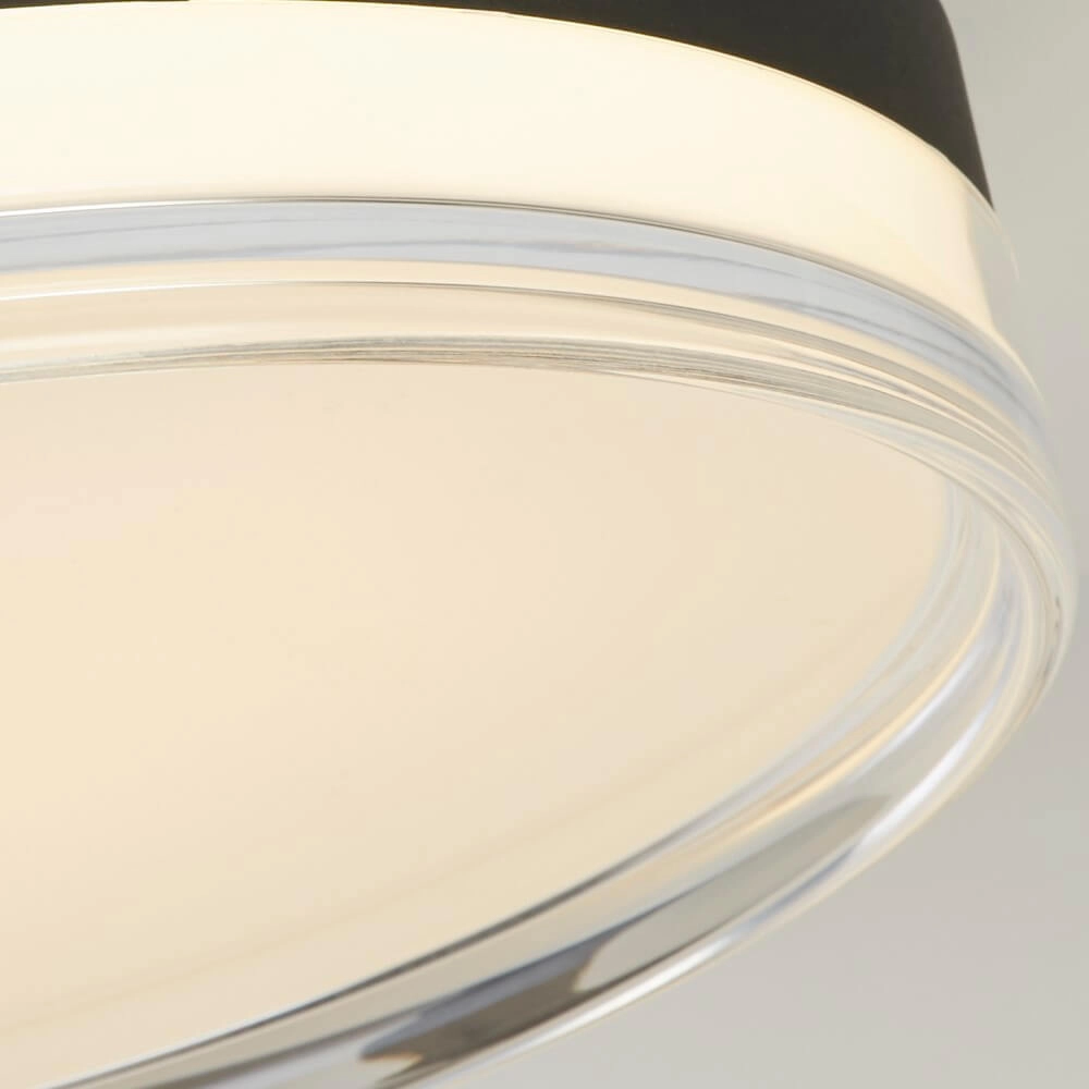 Deckenlampe Cyprus Ø 30cm schwarz Searchlight 5053423273730