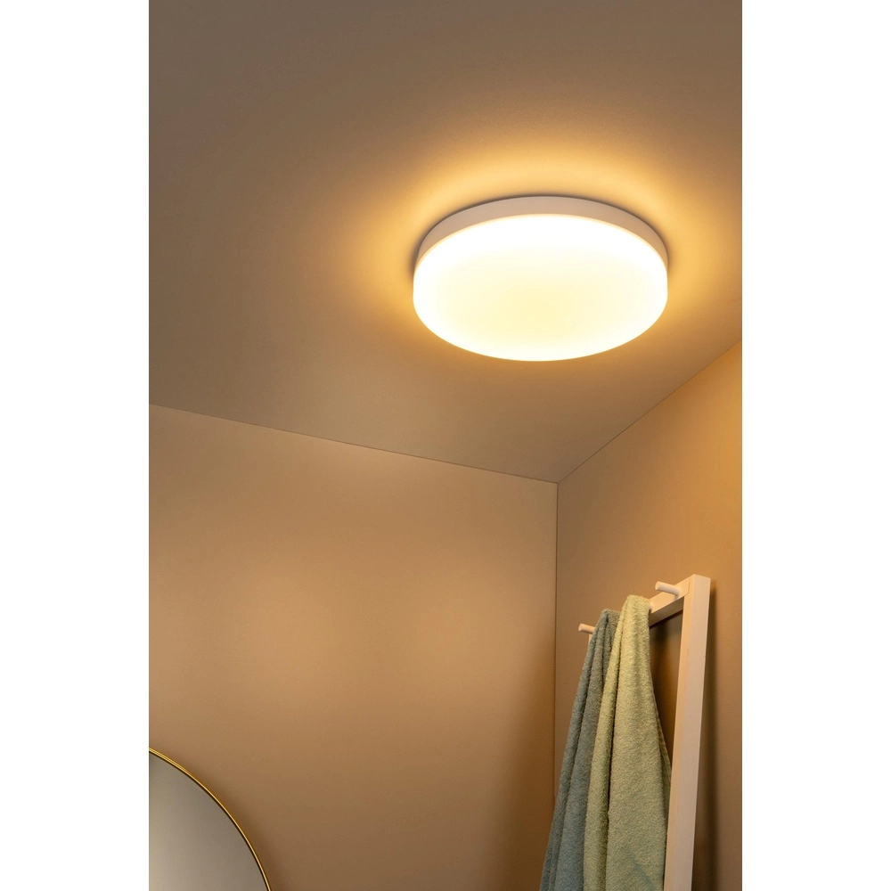 Deckenlicht Biskit Ø 40cm - IP44 weiß Lucide 5411212792204